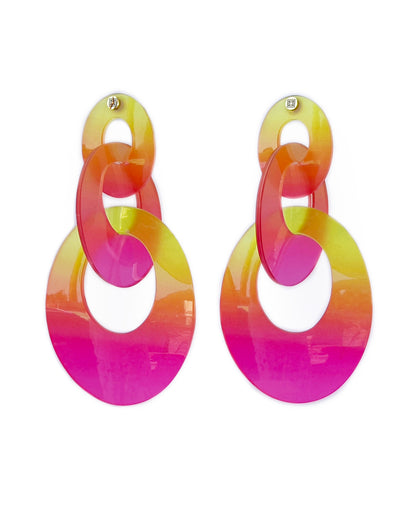 EXCLUSIVE LARGE LINK EARRINGS