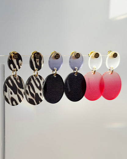 CHERRY PUNCH DROPLET EARRINGS