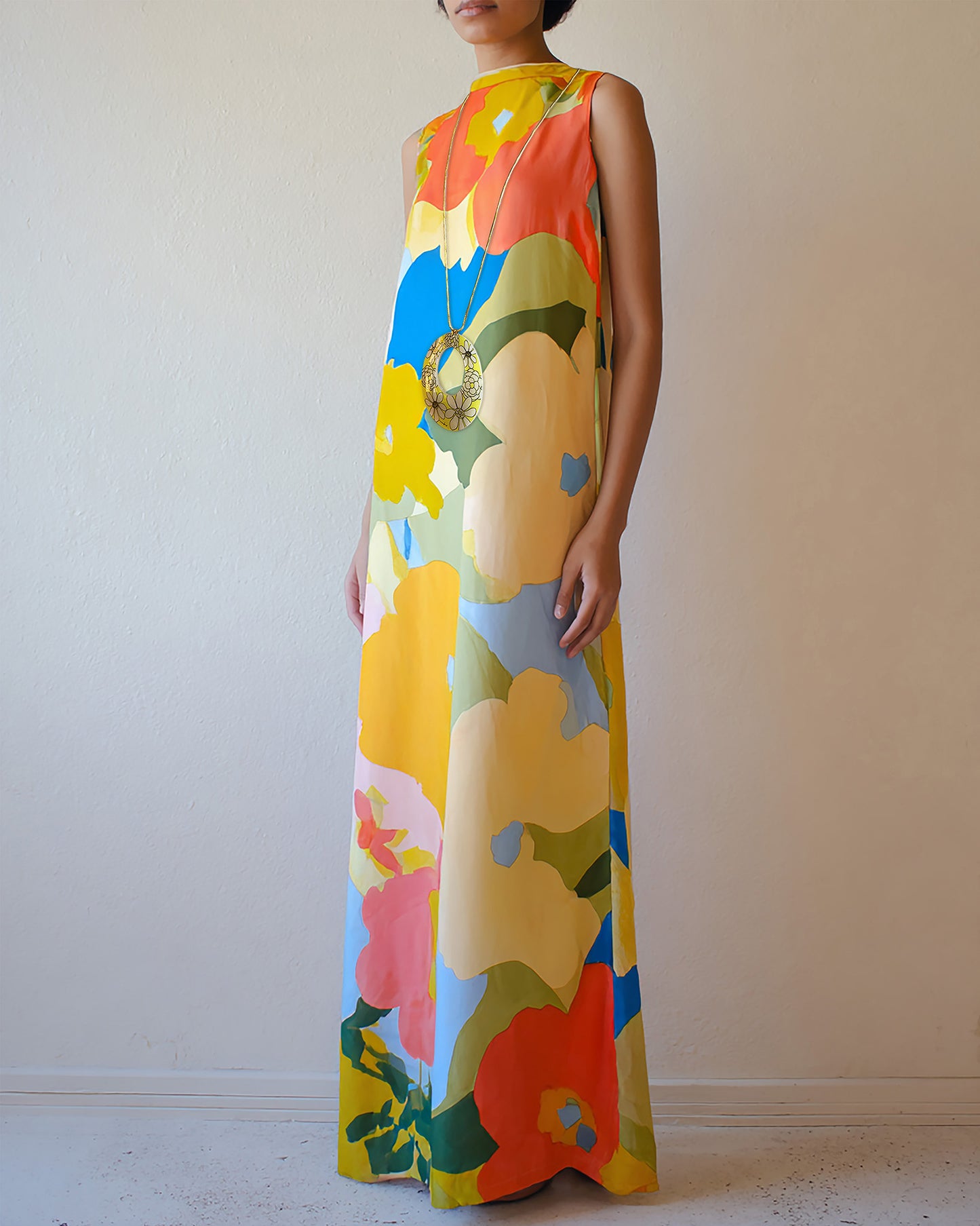 DAISY SOLO ECLIPSE NECKLACE YELLOW