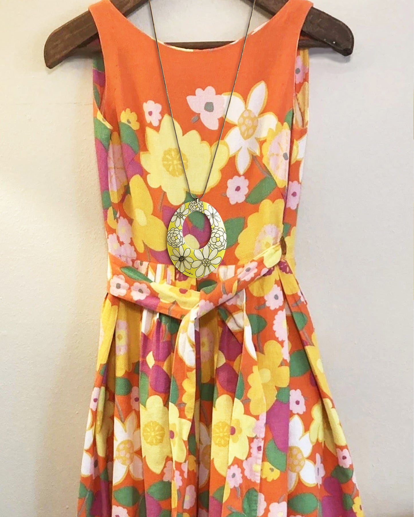 DAISY SOLO ECLIPSE NECKLACE YELLOW