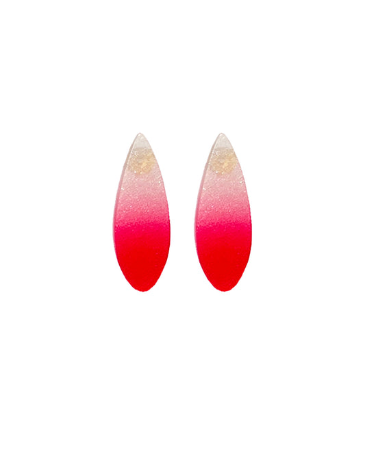 SCARLET ASTER MINI EARRINGS
